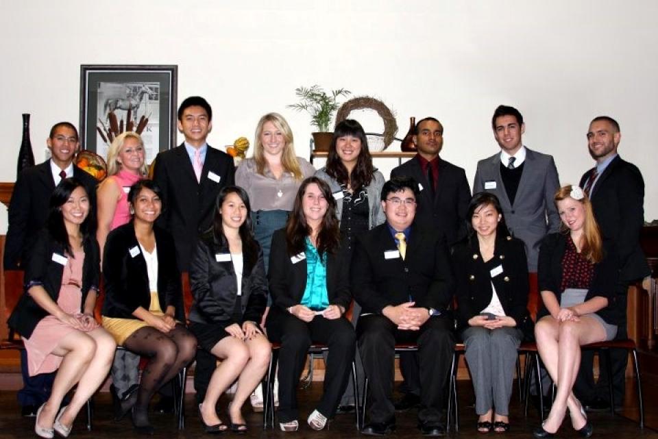 Kevin Chuc MBA 22 as an undergrad at UC Davis; photo for Picnic Day