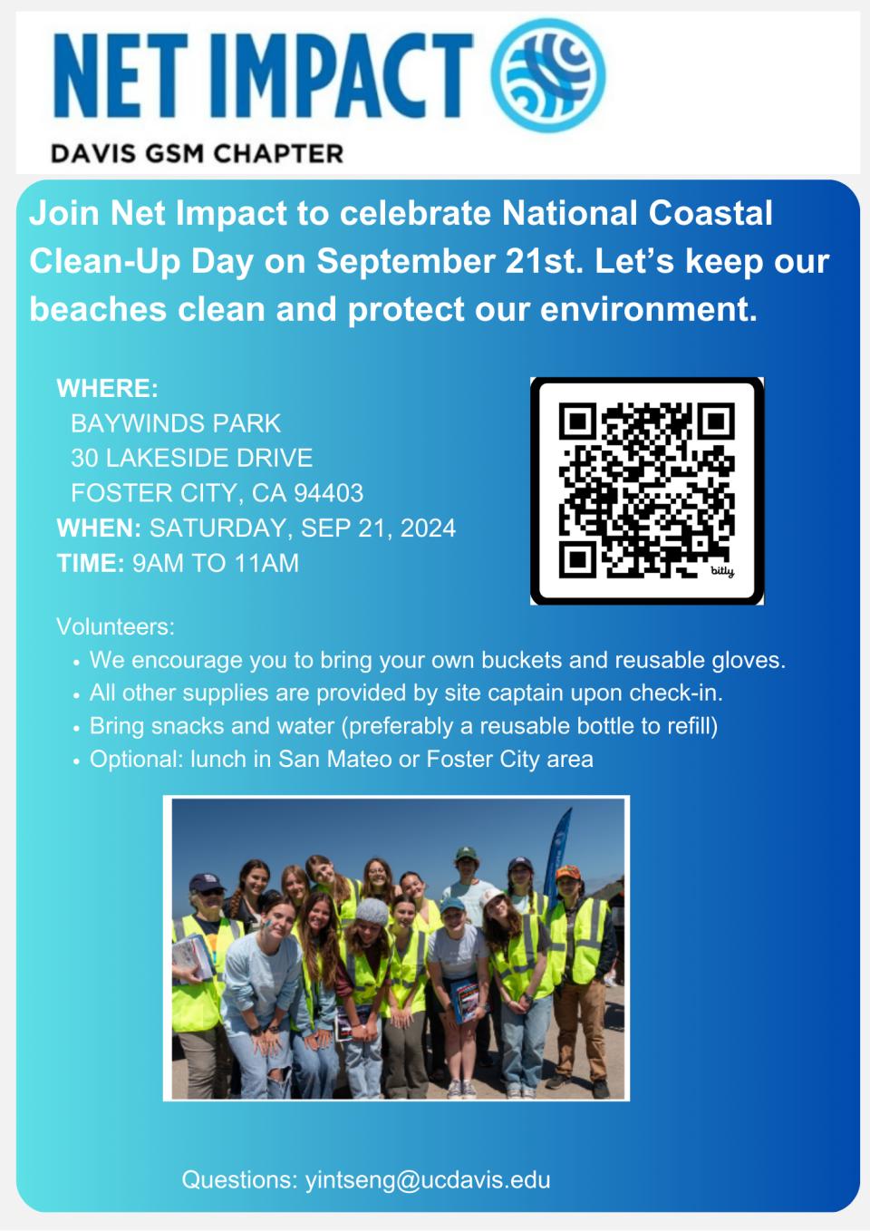 National Coastal Clean-up Event Poster