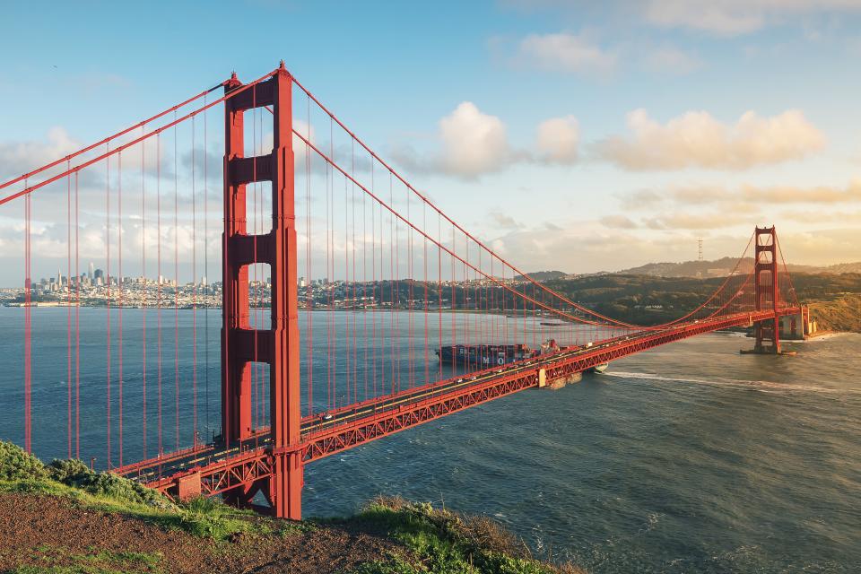 Golden Gate Bridge in San Francisco