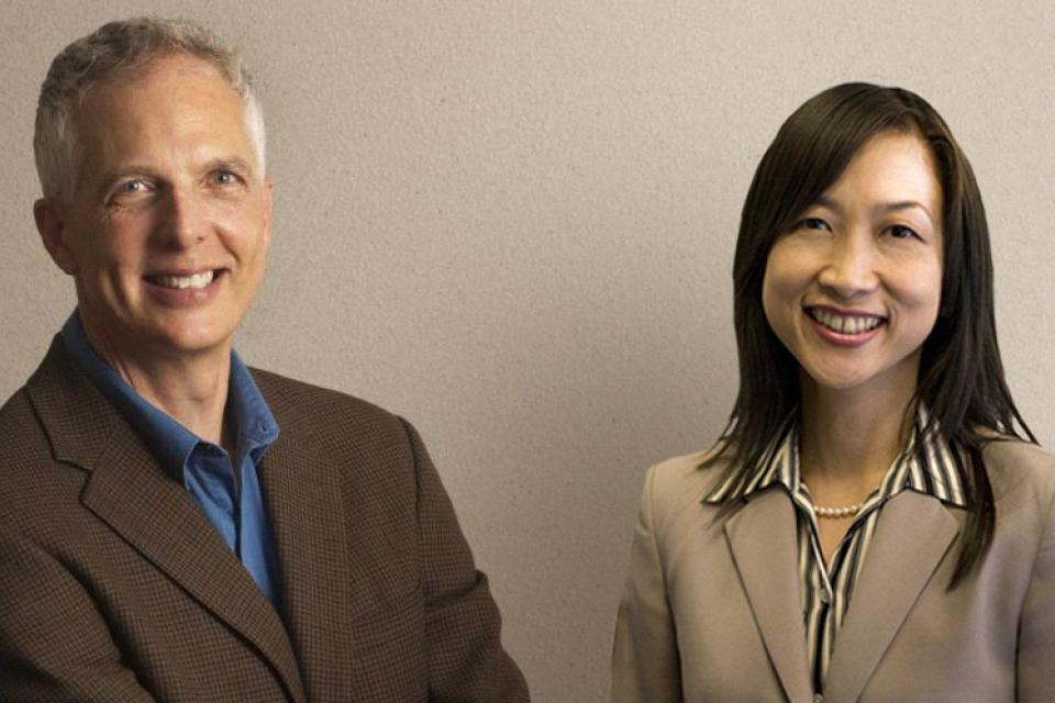 Group photo of Brad Barber and Ayako Yasuda