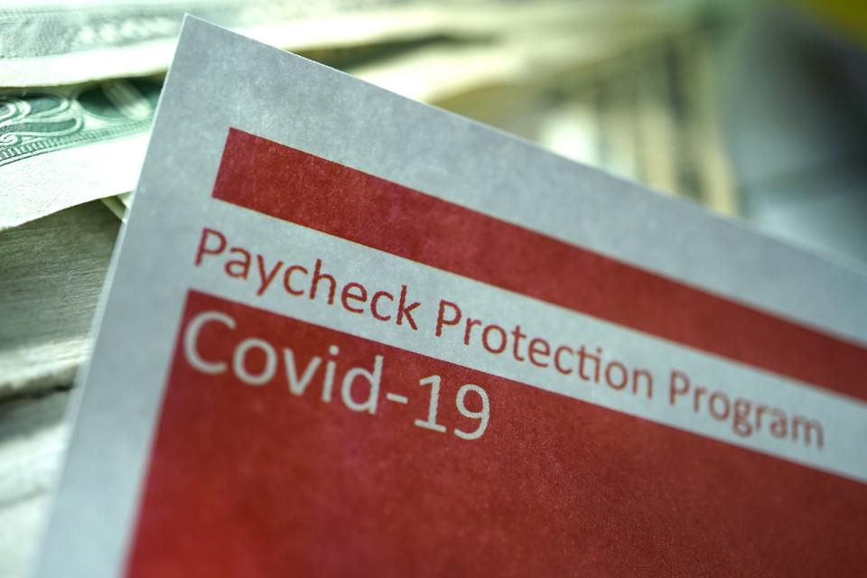 Graphic of Purchase Protection Program for small business during COVID-19