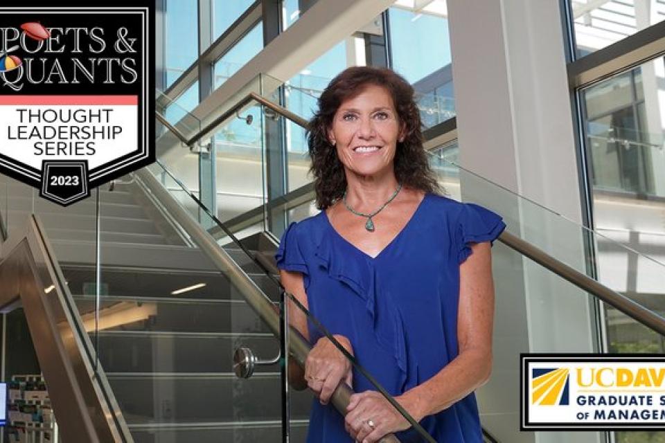 Kimberly Elsbach in Gallagher Hall